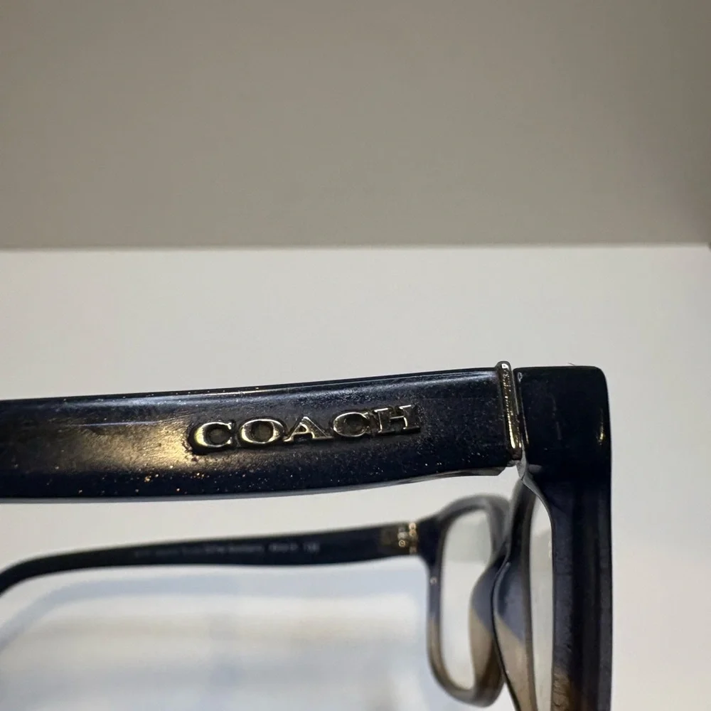 COACH EYEGLASSES 5474 (Denim‎ Taupe Glitter Gradient) 49-16-135 COACH GLASSES